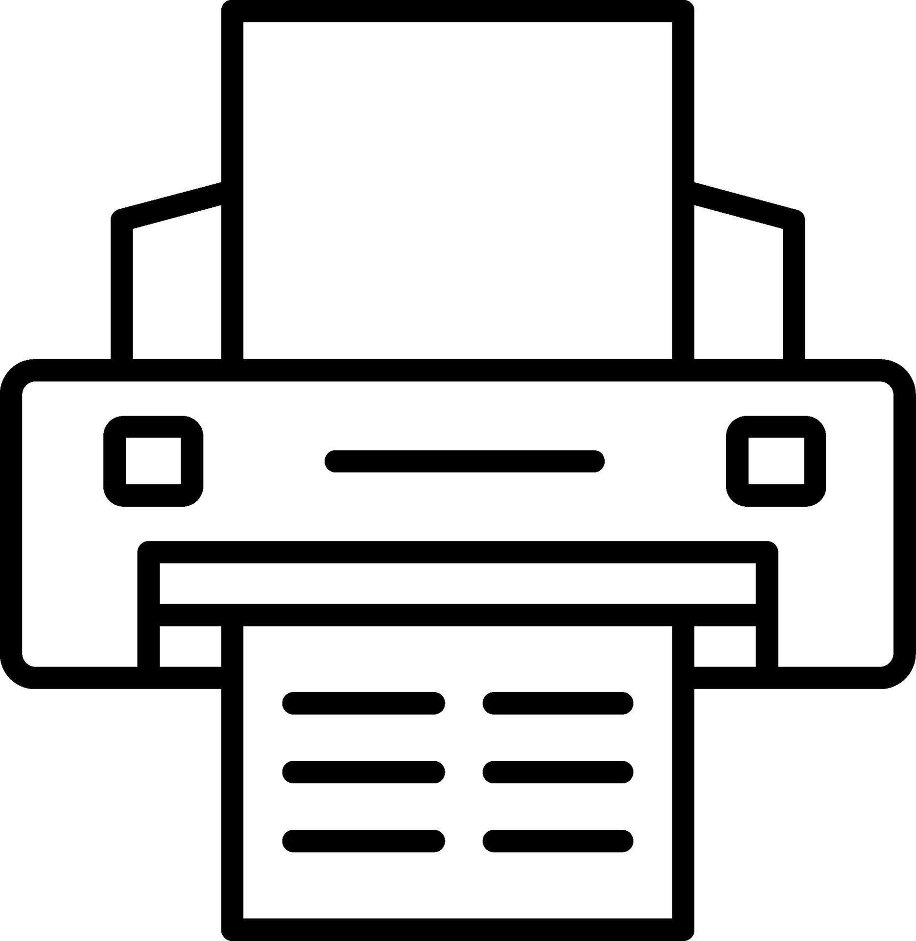 Office Printer Machine 79304514 Vector Art at Vecteezy