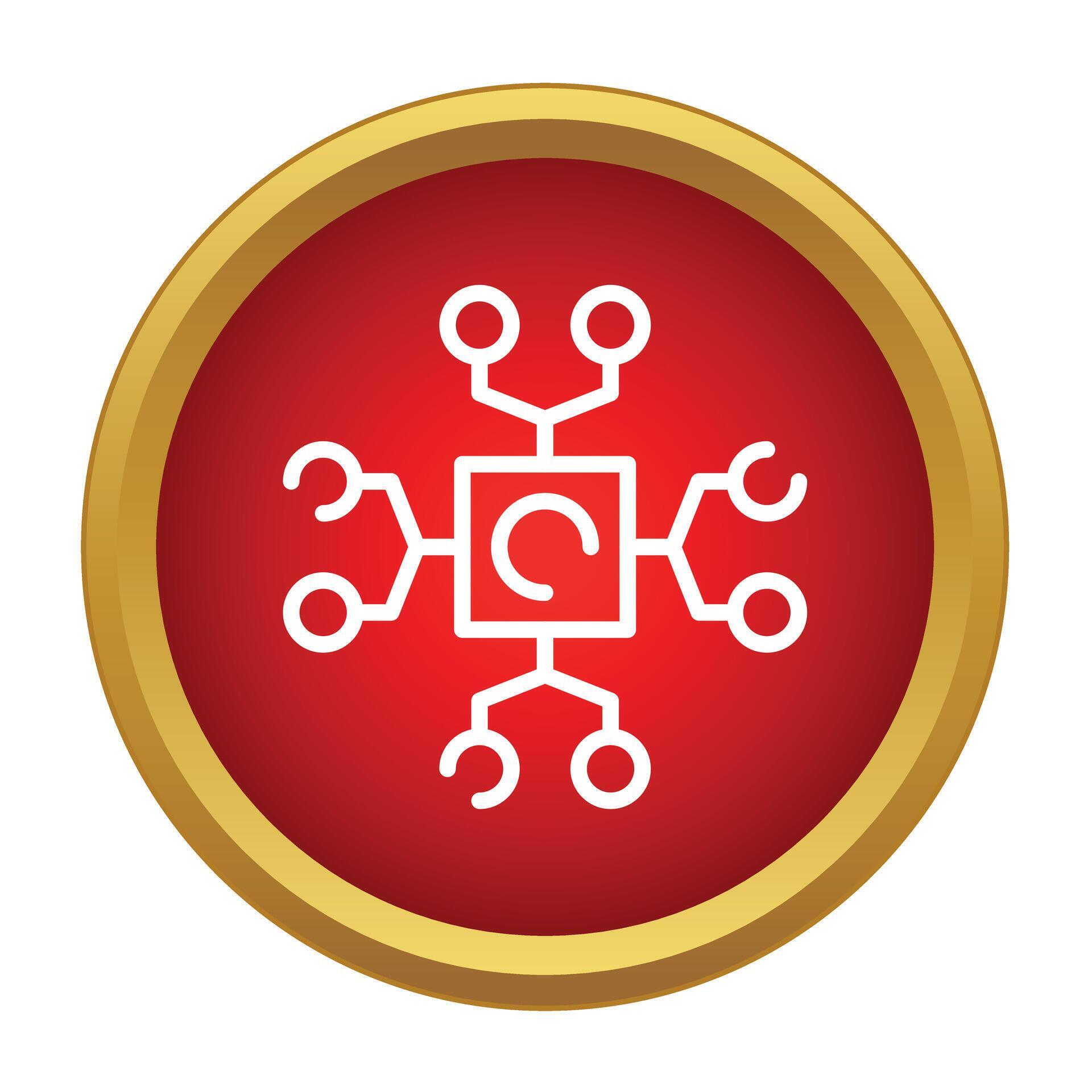 Computing processor technology network connecting digital components ...