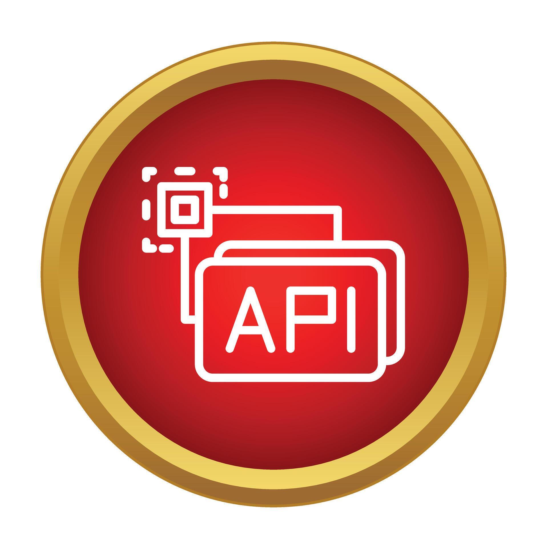 Api application programming interface icon connecting software ...