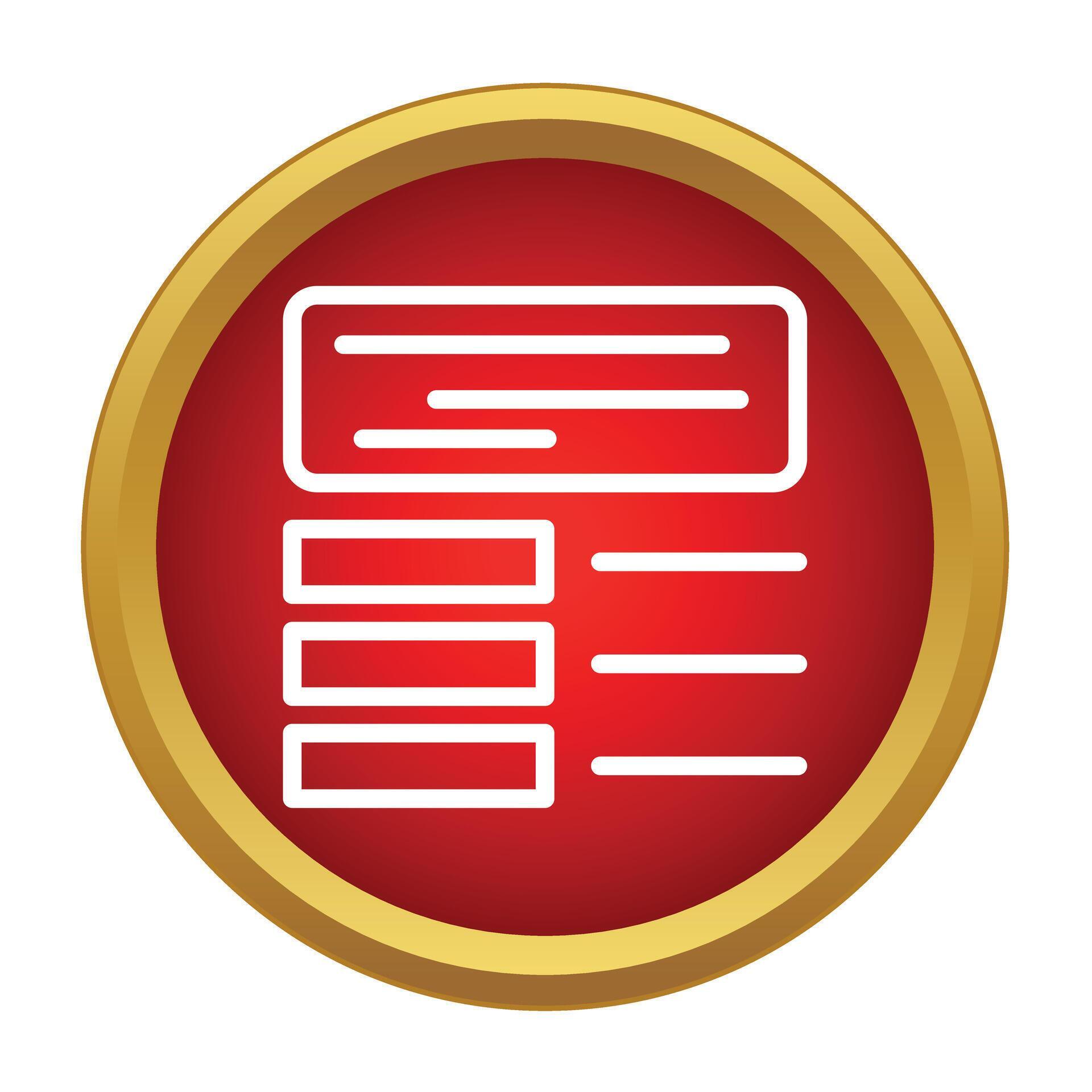 Website user interface wireframe icon web elements 79324527 Vector Art ...