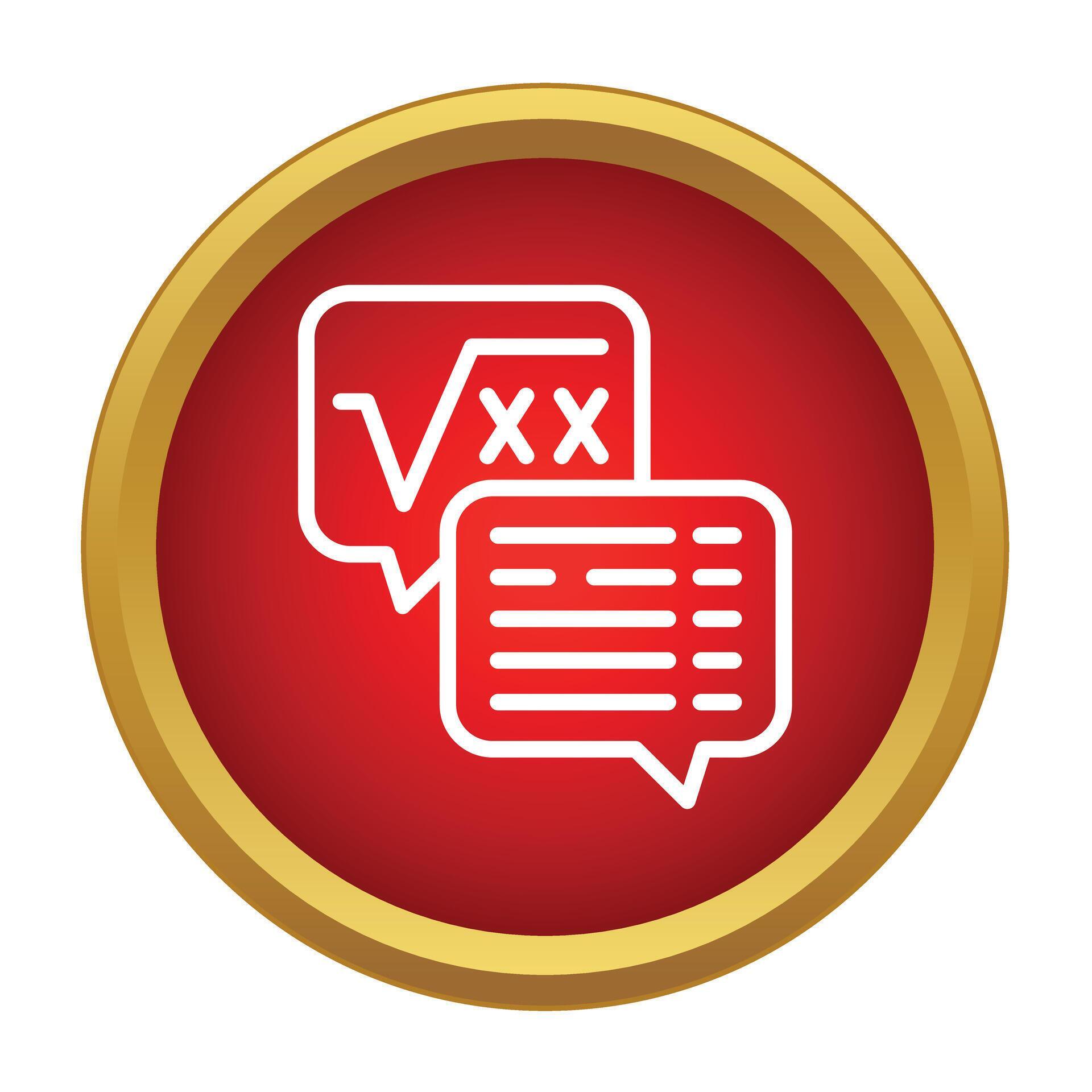 Online math education and coding tutorial icon 79342813 Vector Art at ...