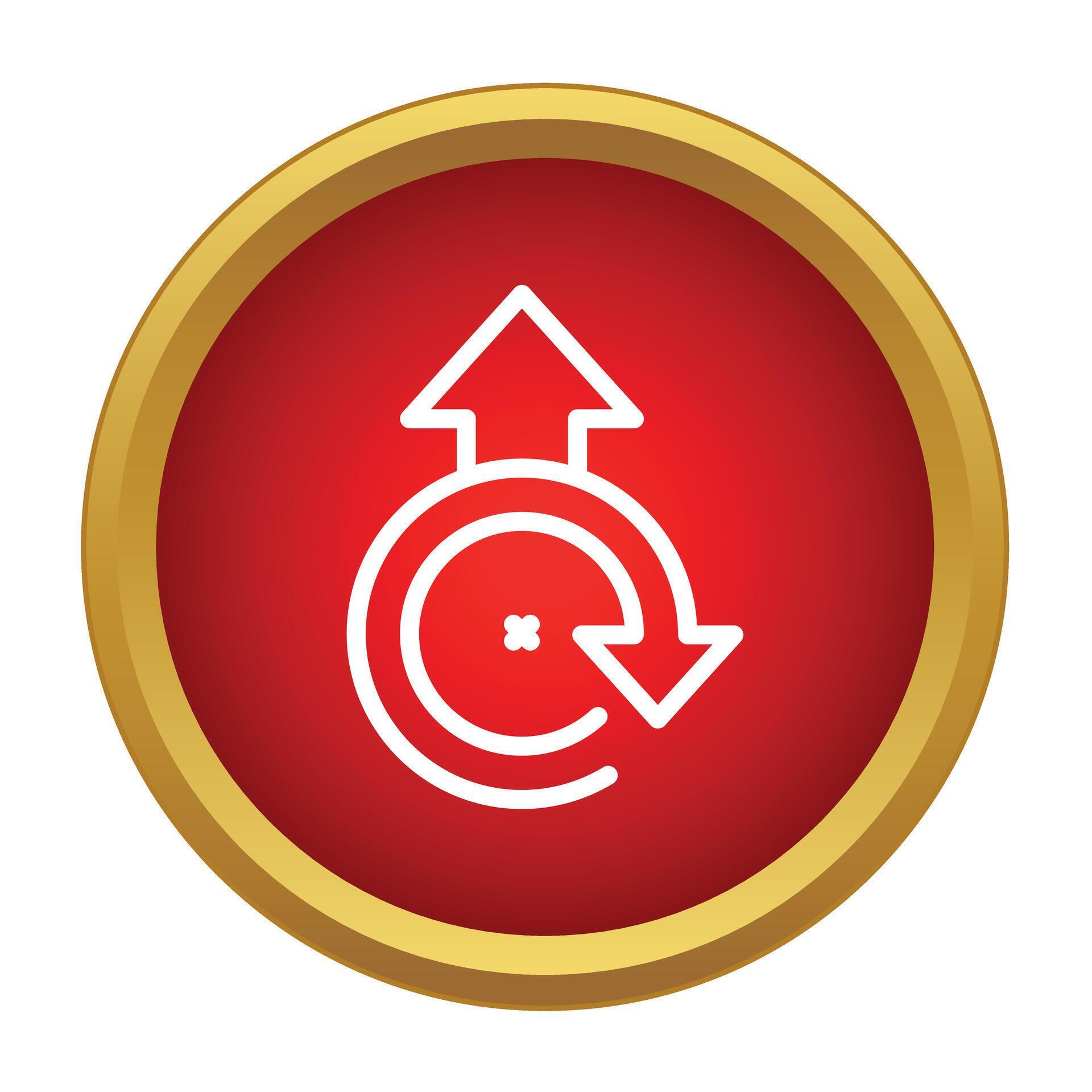 Refreshing data and uploading changes process icon 79345657 Vector Art ...