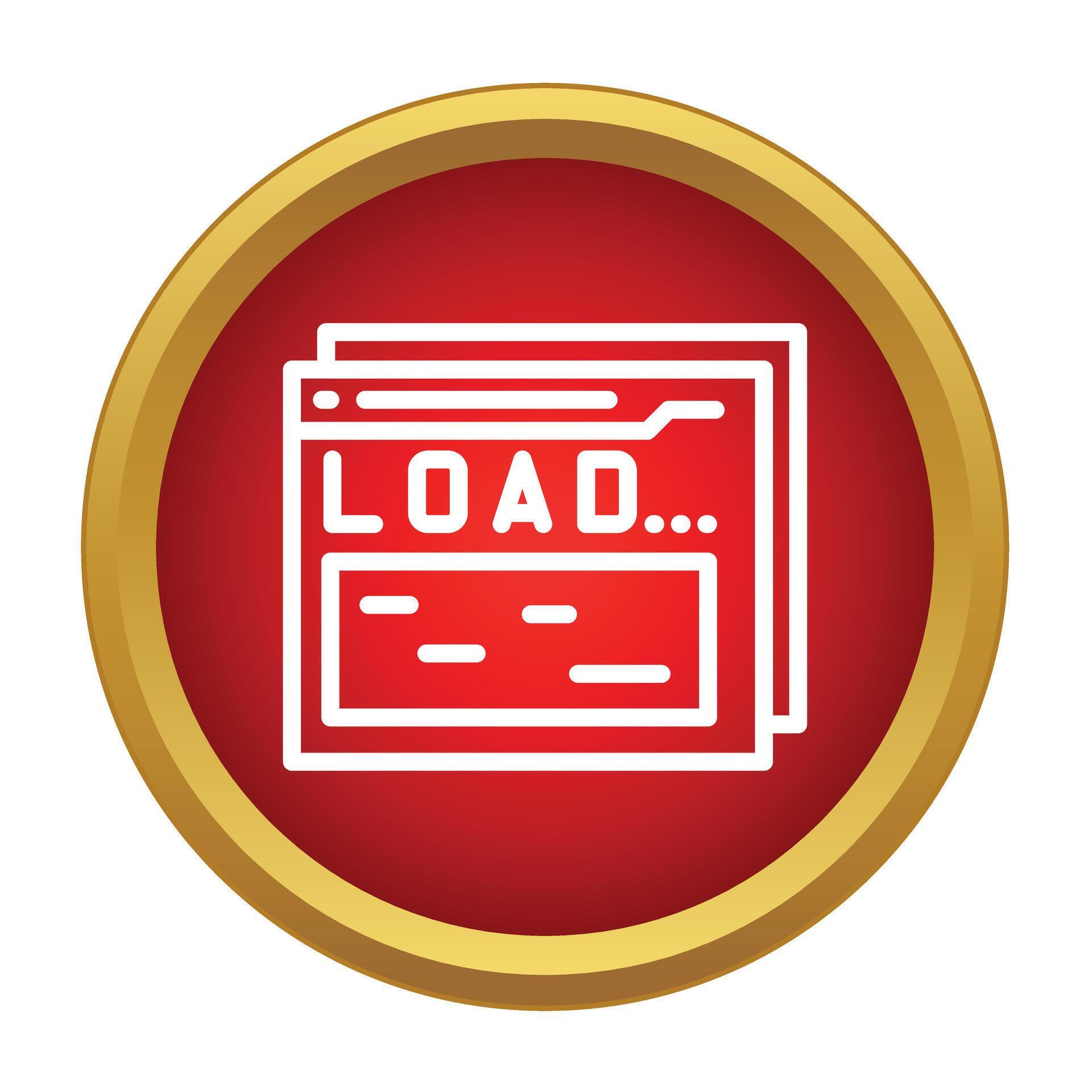 Web browser loading data processing icon 79379696 Vector Art at Vecteezy
