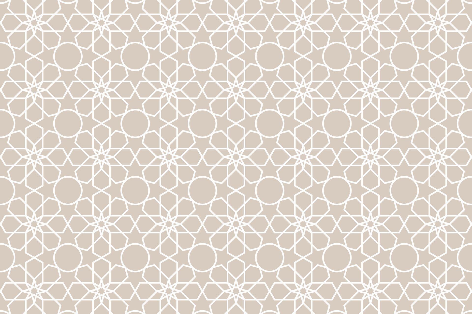 Middle Eastern Geometric Patterns Vector abstract geometric line pattern, middle eastern or islamic pattern ...