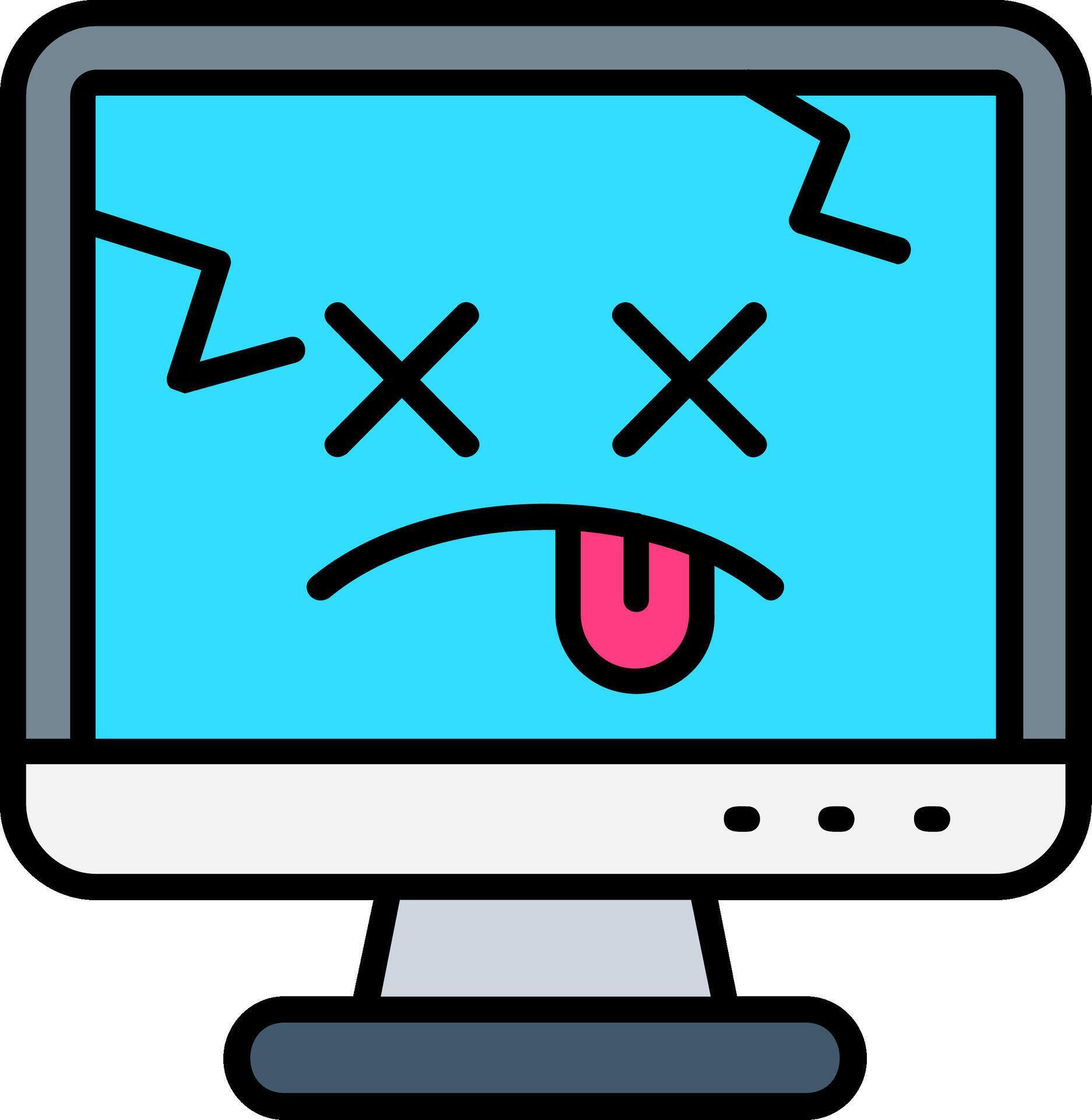System Machine Processing Electronic Computer 79674495 Vector Art at ...