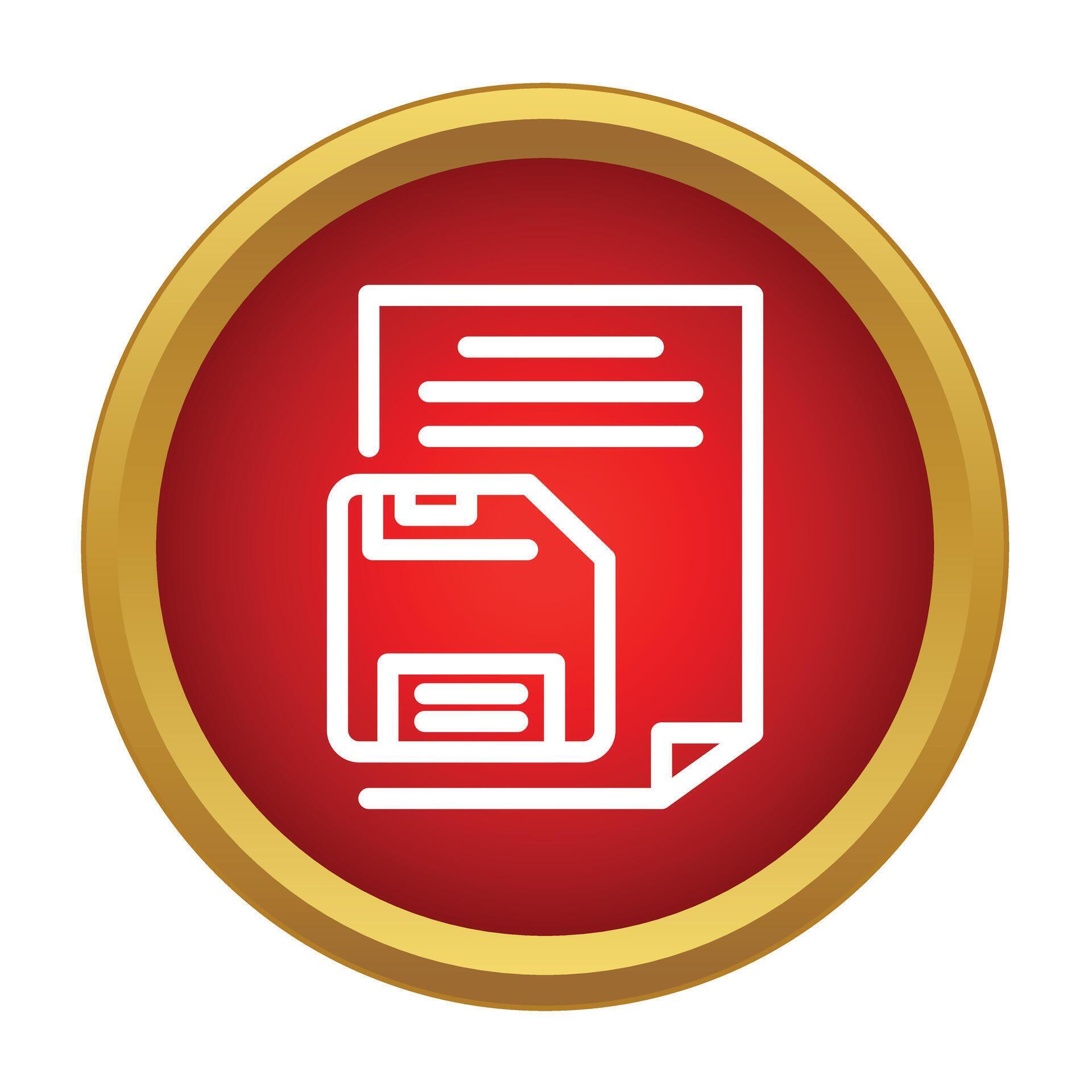 Saving document data using retro floppy disk icon 79720705 Vector Art ...