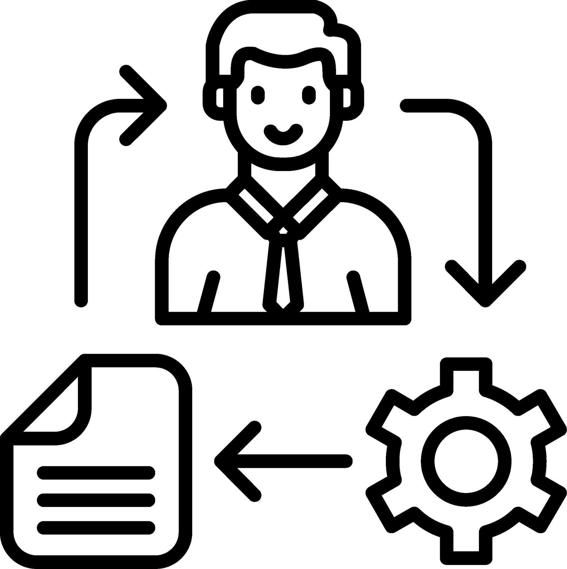 Process Outline System Procedure Workflow Sequence Step Process ui ...