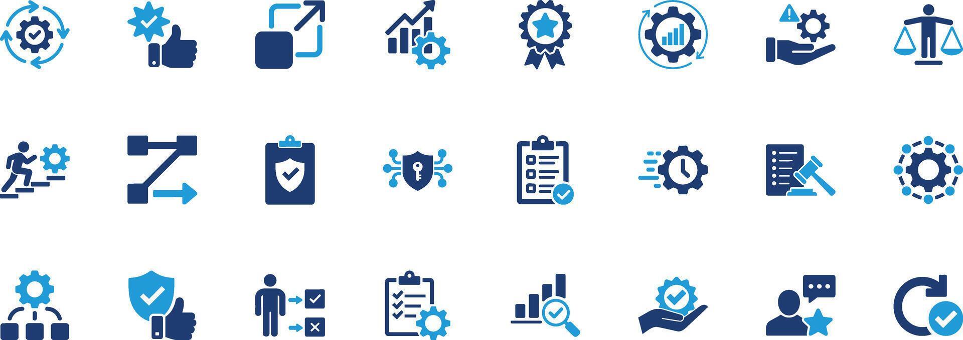 Best Practices Solid Icon Set 79787102 Vector Art at Vecteezy