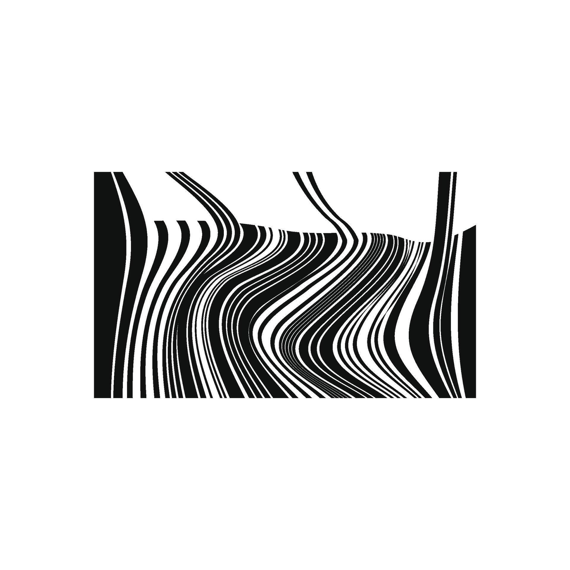 Distorted barcode lines creating abstract data pattern 79873192 Vector ...
