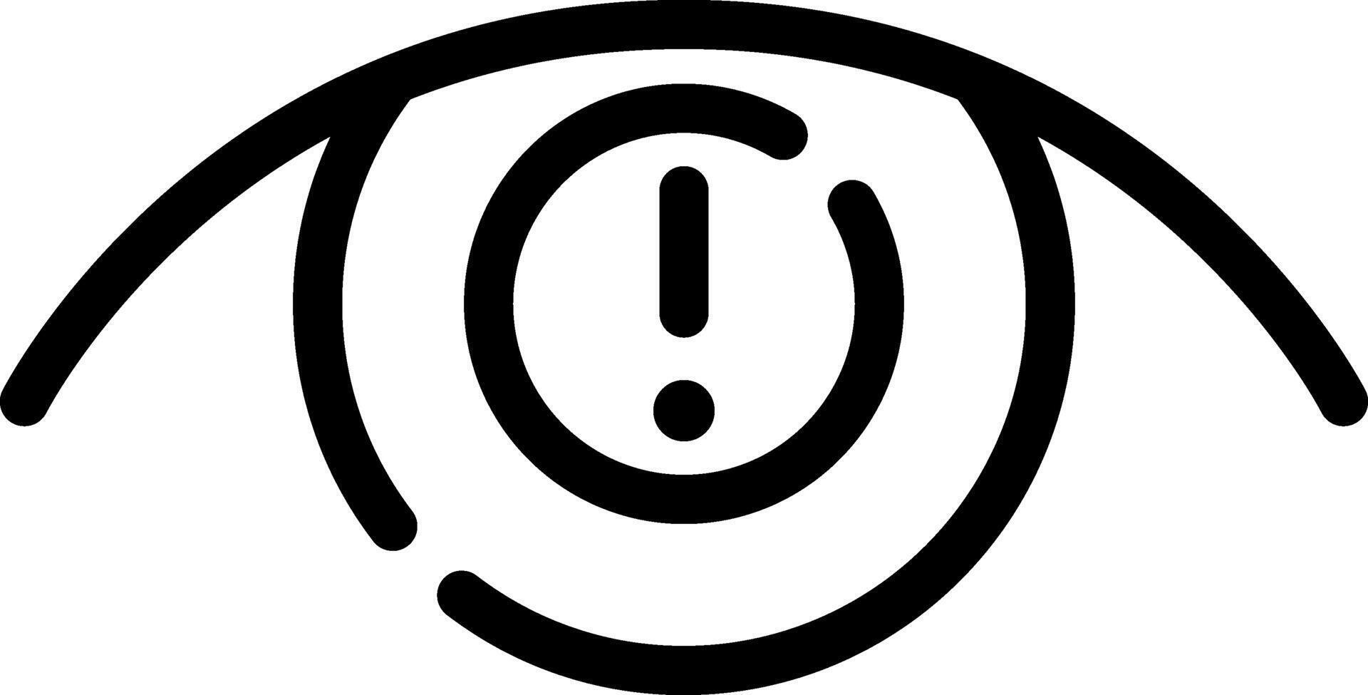 eye line icon linear 79875310 Vector Art at Vecteezy