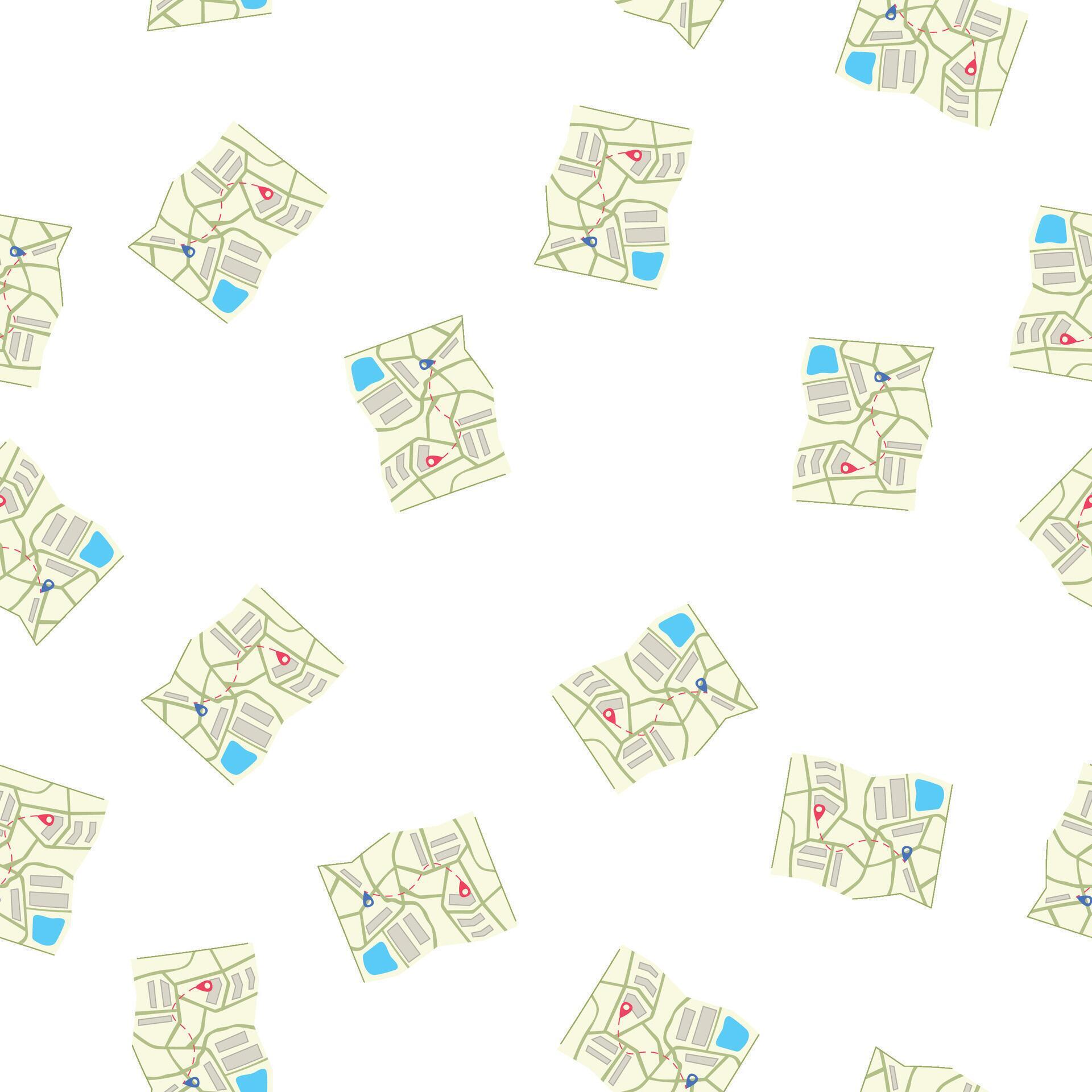 Mapa Animado Ruta modelo ruta mapa dibujos animados 80025876 Vector en Vecteezy