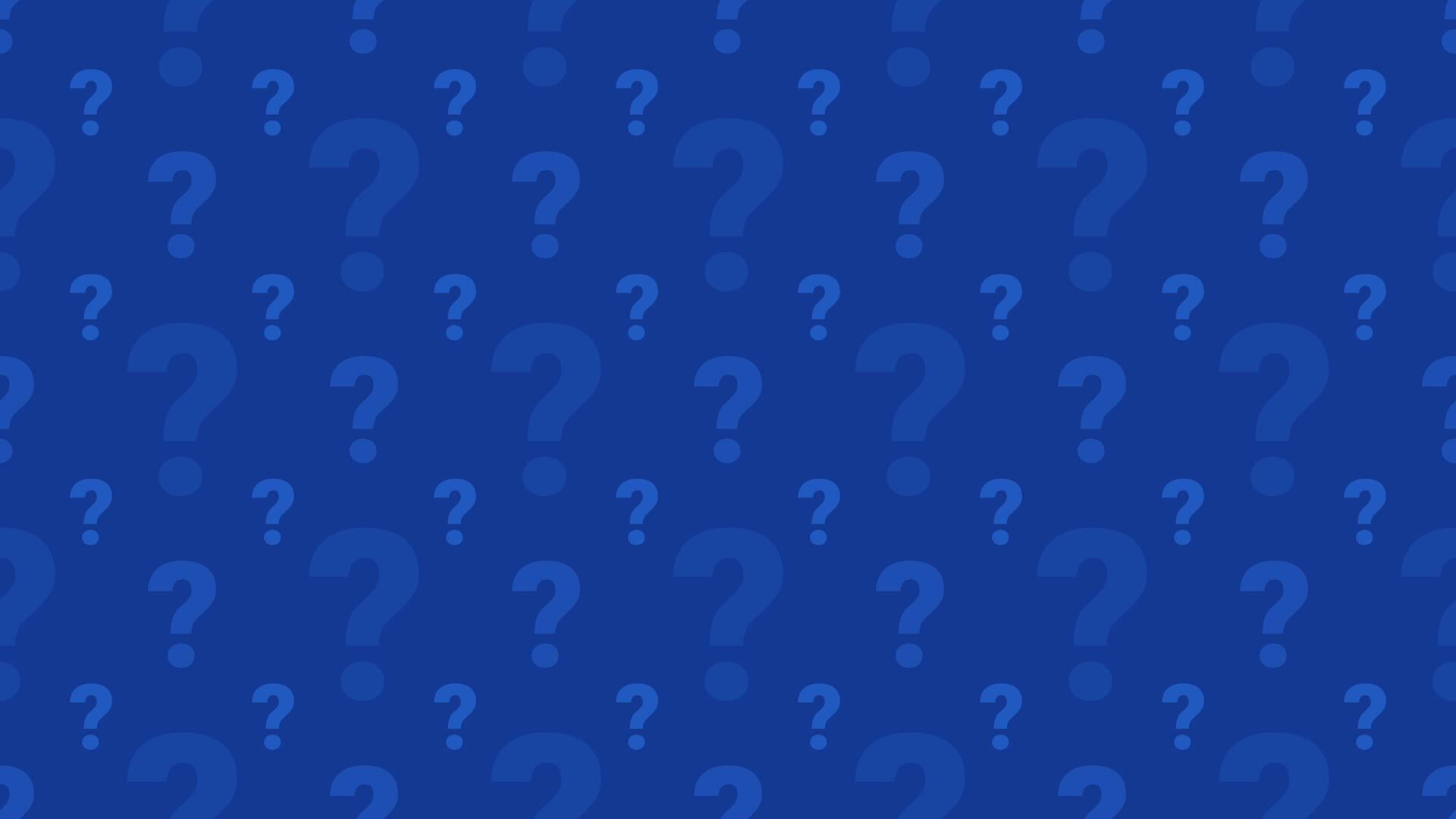 Blue background with question mark pattern 80036610 Vector Art at Vecteezy