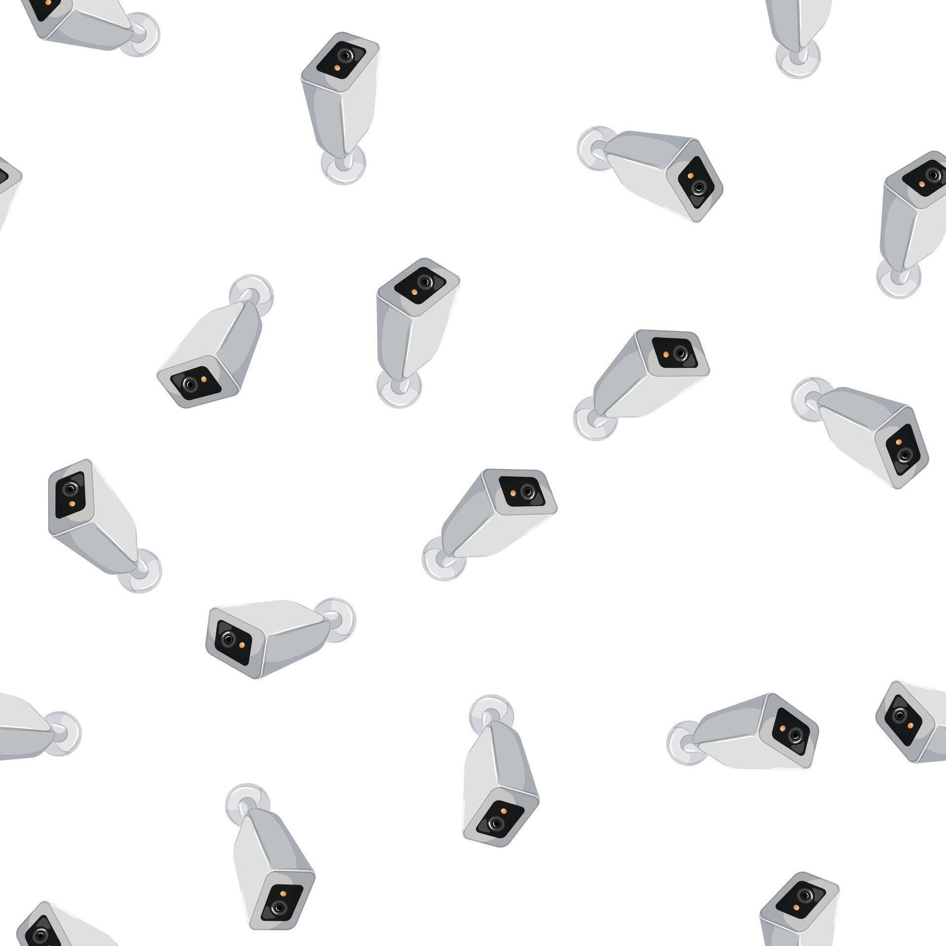 Pattern Cctv pattern system security camera cctv cartoon 80225054 Vector Art at Vecteezy