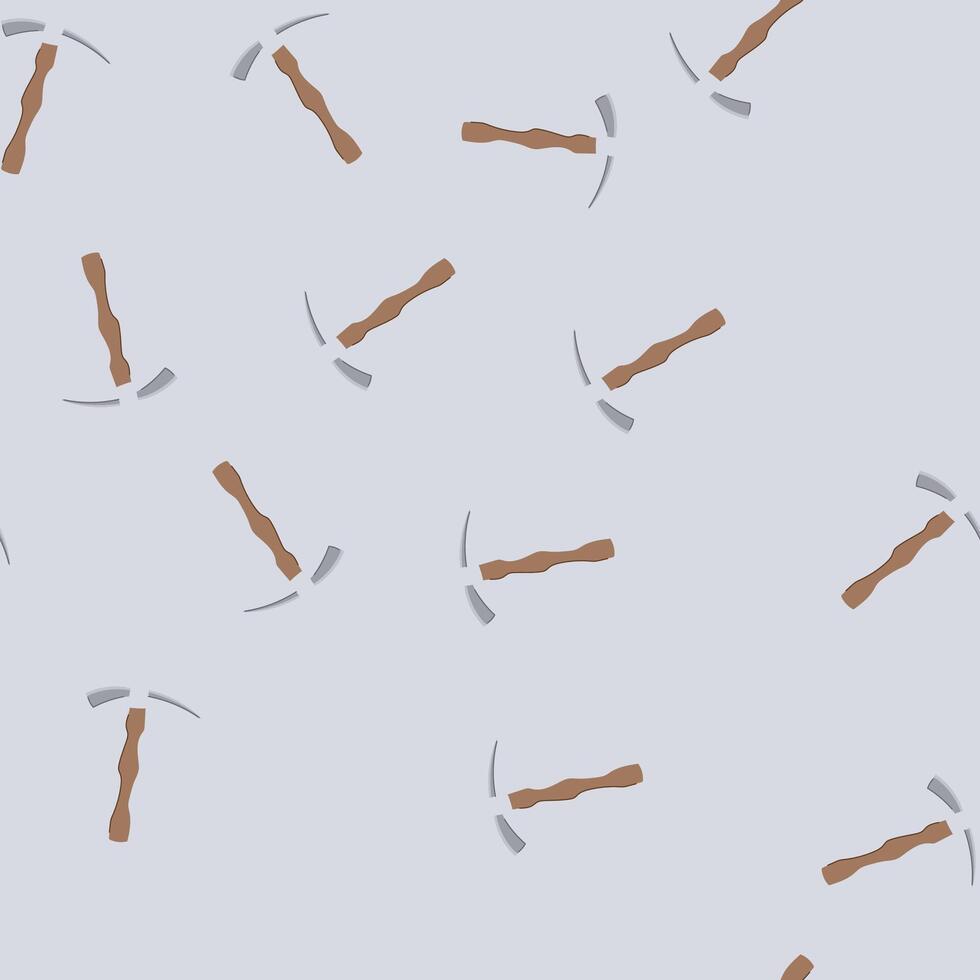 Picaxe Pattern seamless pattern chisel pickaxe cartoon 80239030 Vector Art at Vecteezy