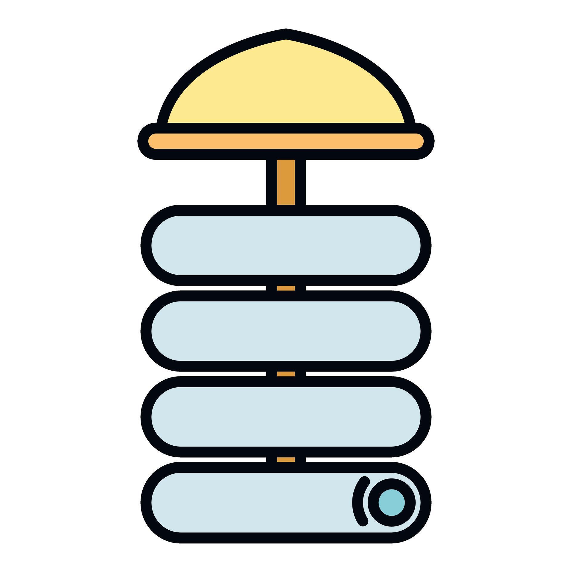 Server rack data storage database technology icon 80502547 Vector Art ...