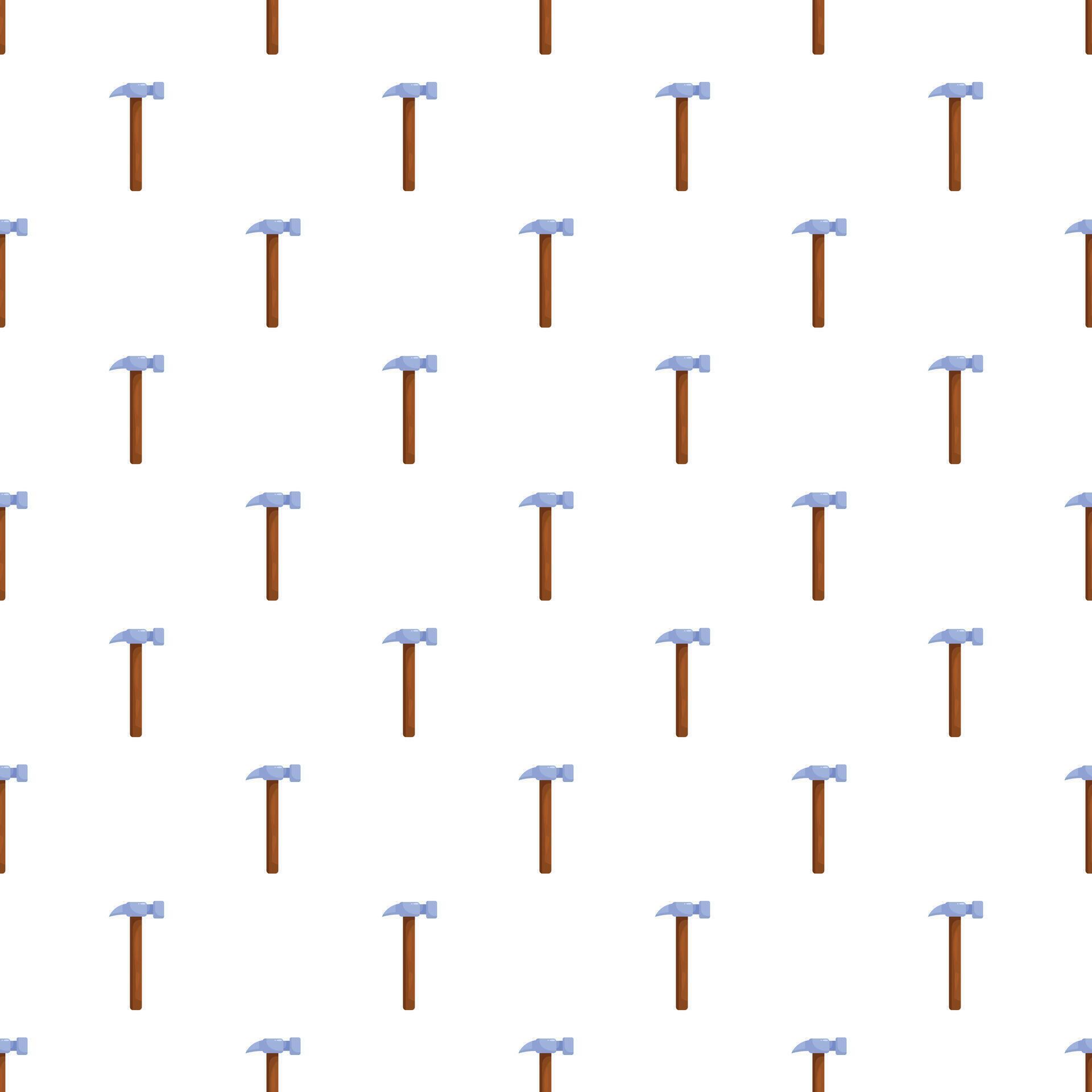 Seamless hammer pattern creating repeating tool background 80618296 ...