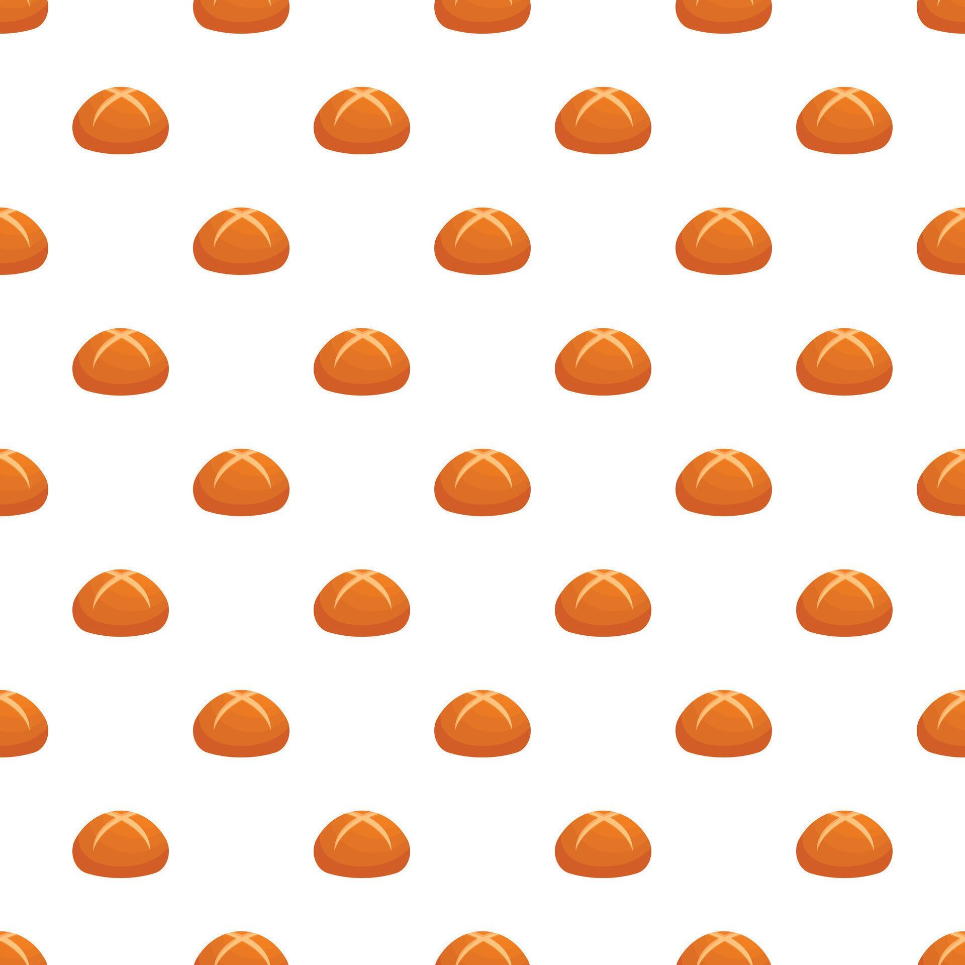 Bakery bread roll seamless repeating pattern 80620886 Vector Art at ...