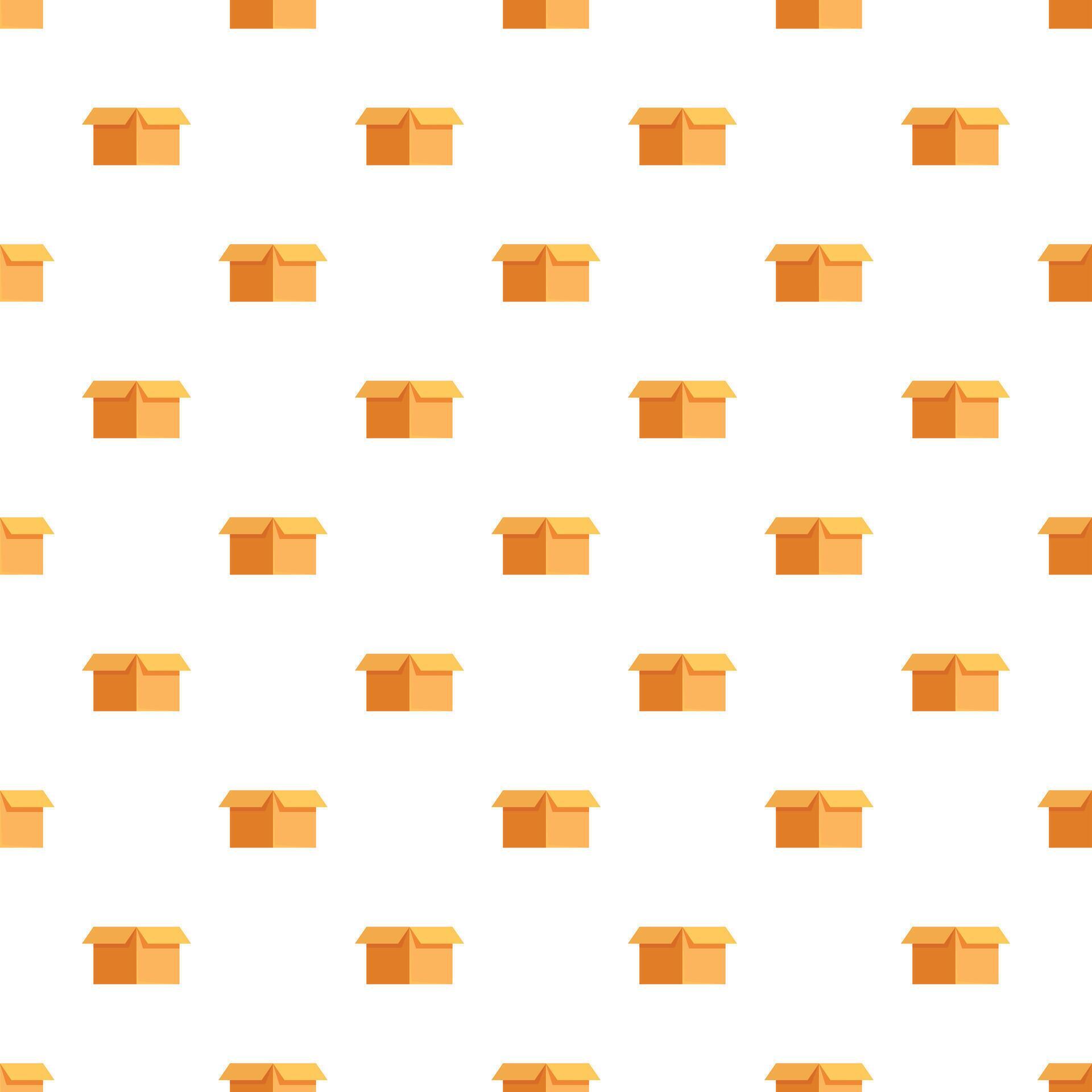 Open cardboard boxes repeating pattern logistics concept 80621868 ...