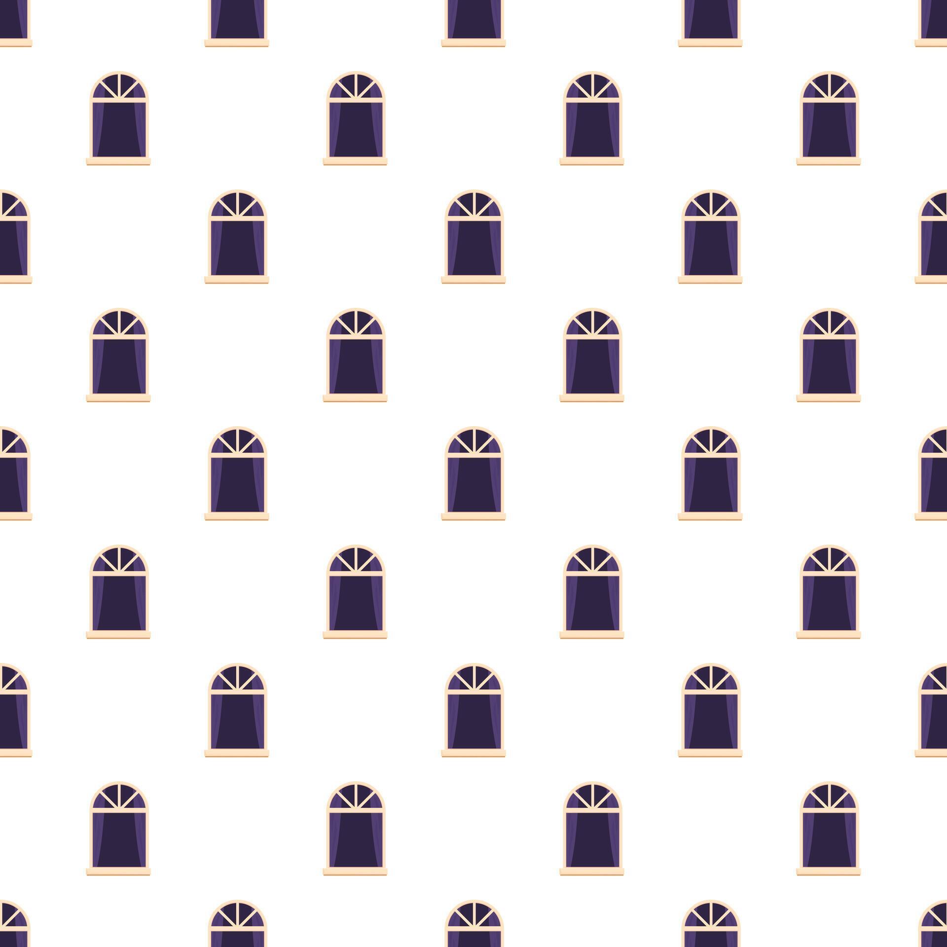 Repeating arched window pattern creating seamless background 80623082 ...