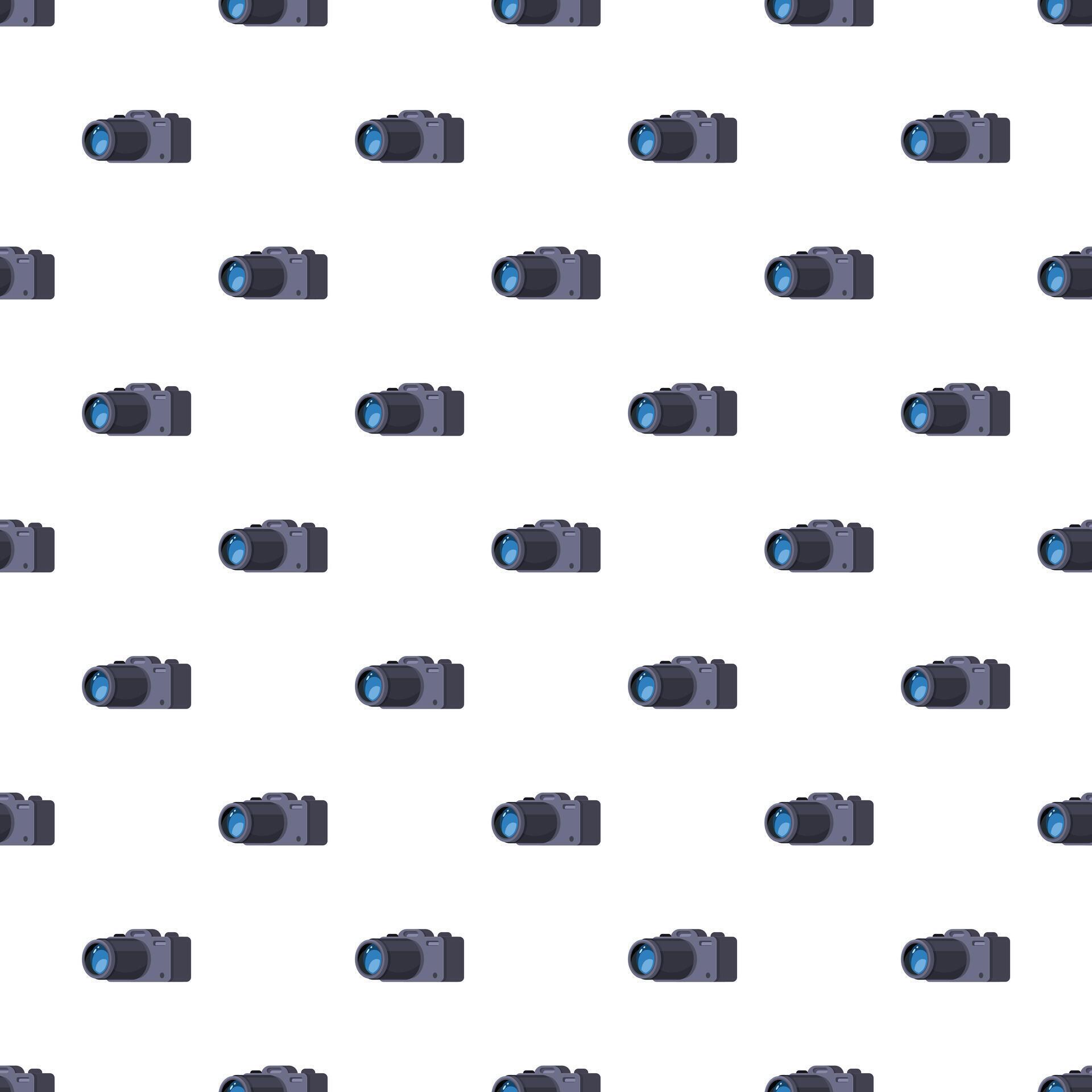 Camera pattern creating seamless repeating background design 80627803 ...