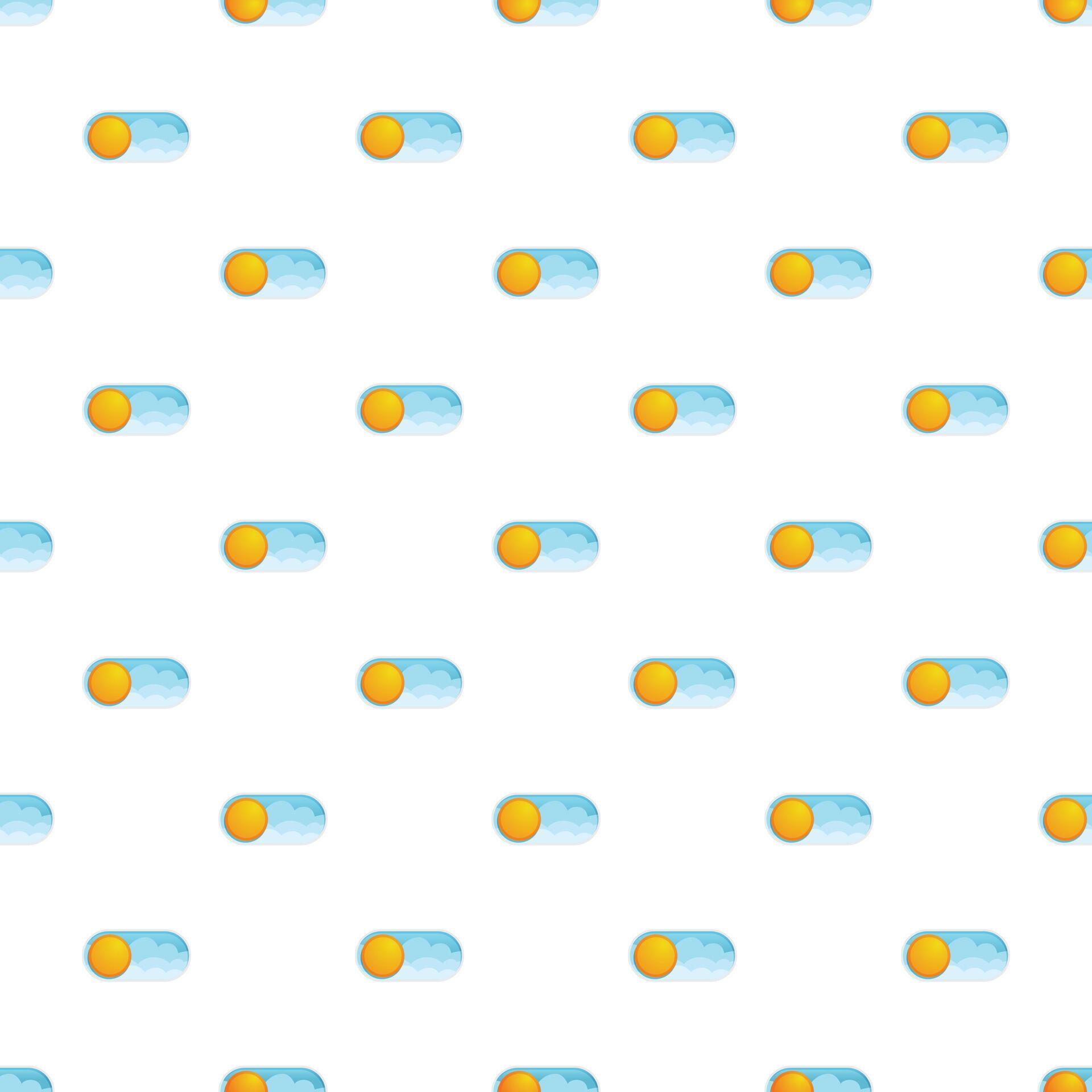 Design Example Toggle All Pattern Sun toggle switch interface element seamless pattern 80629227 Vector ...