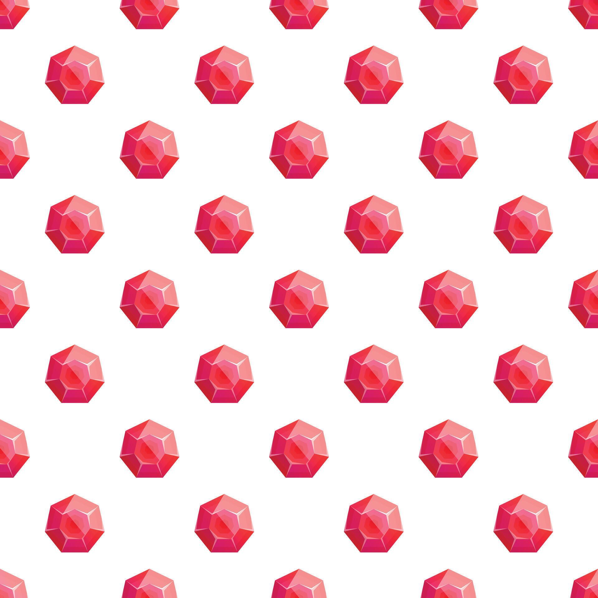 Red ruby gemstones creating seamless pattern background 80658907 Vector ...