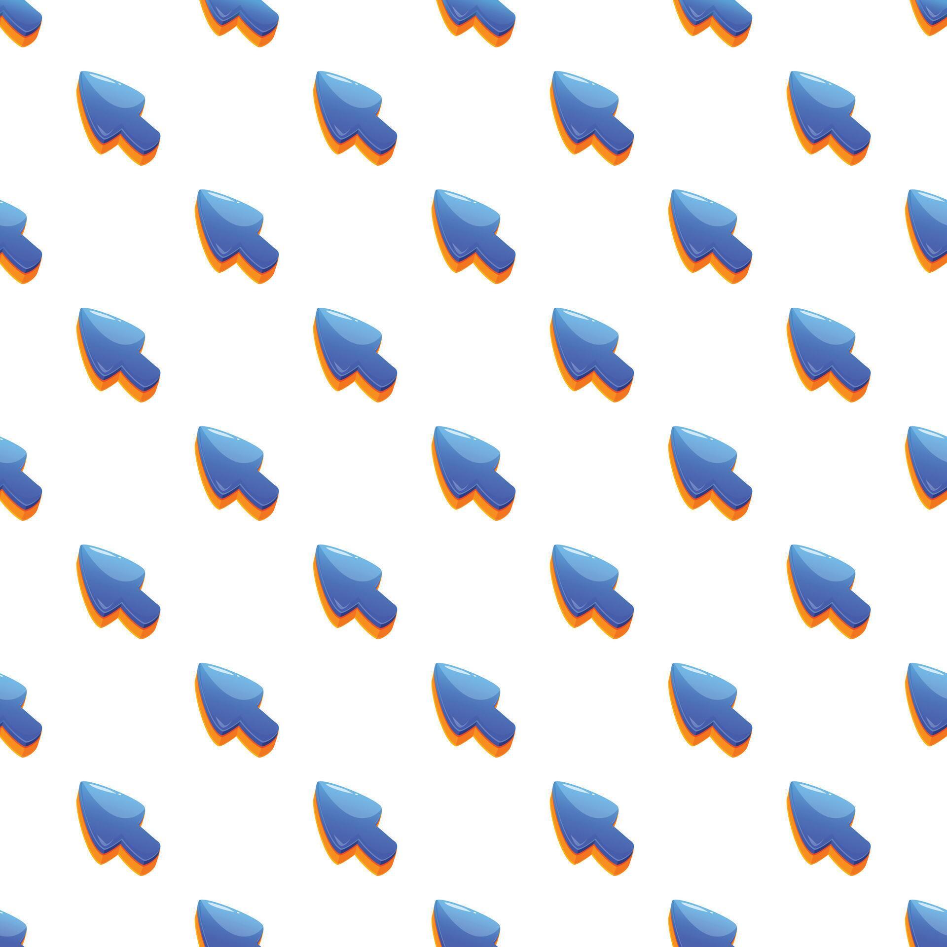Repeating blue cursor pattern creating digital background 80662736 ...