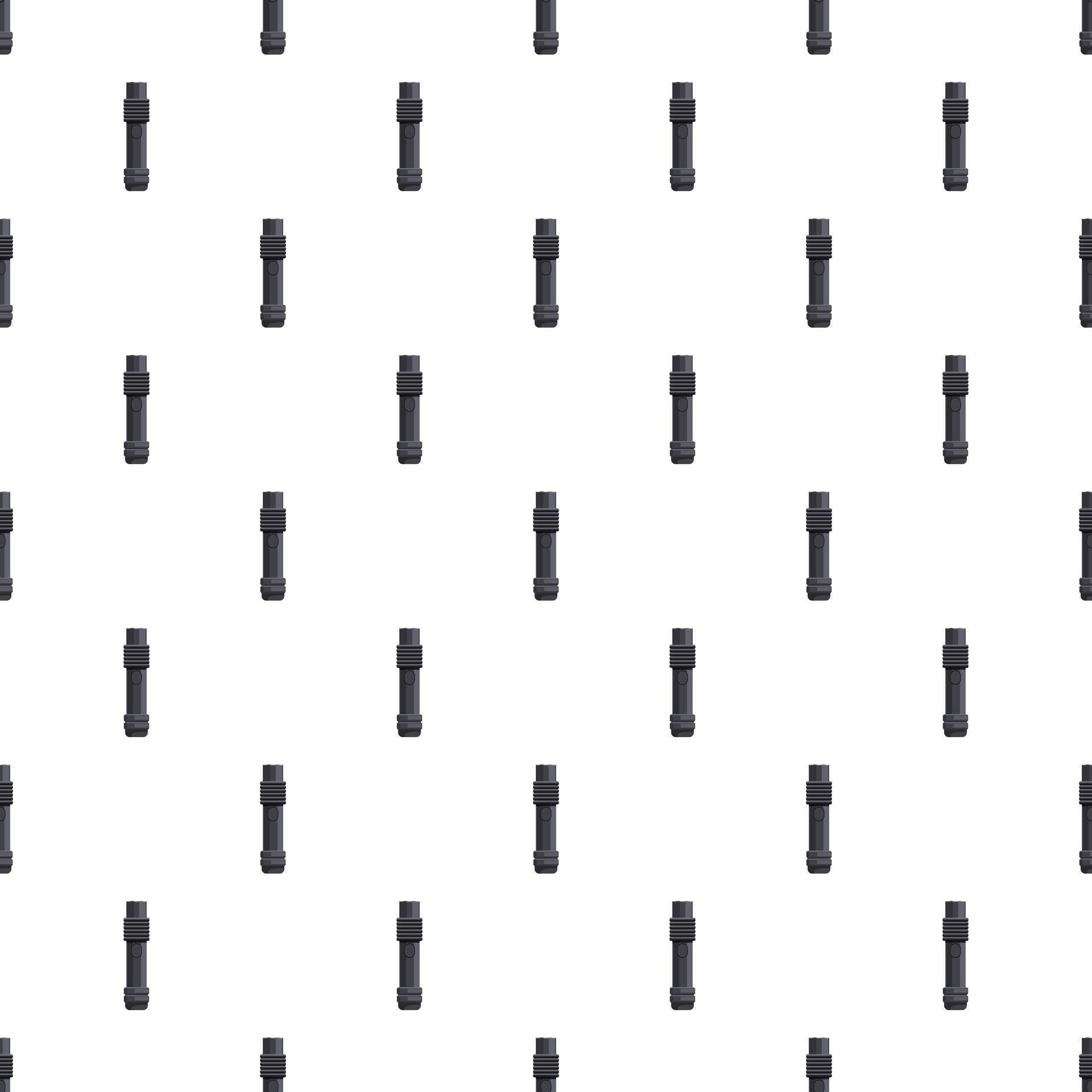 Black flashlight seamless pattern creating repeating background ...