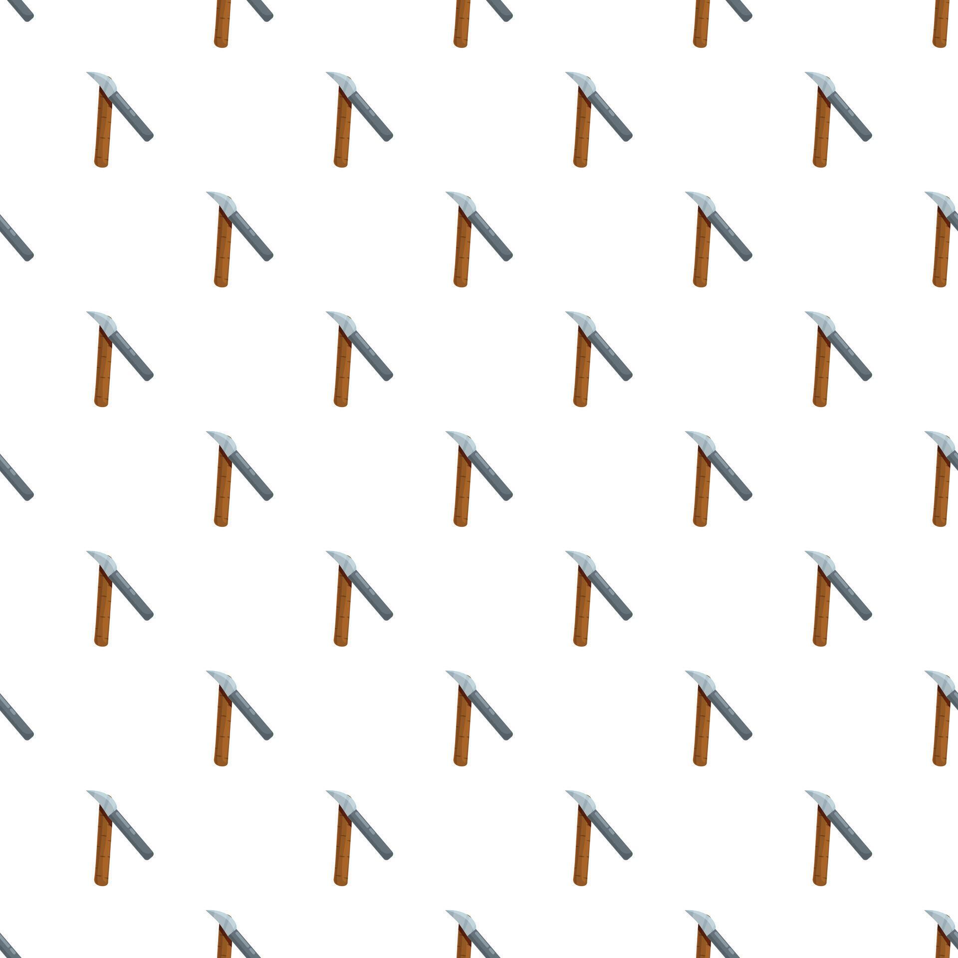 Picaxe Pattern Pickaxe tools creating a seamless pattern background 80704146 Vector ...
