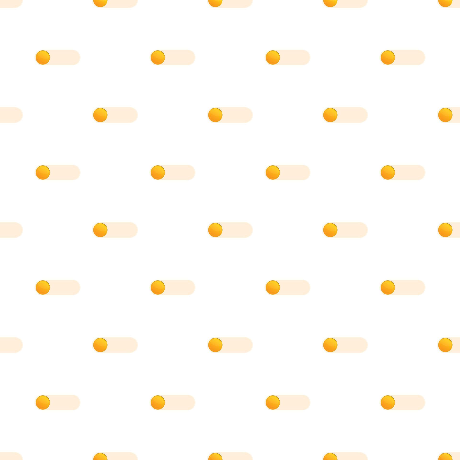 Orange toggle switch ui button seamless pattern 80708572 Vector Art at ...