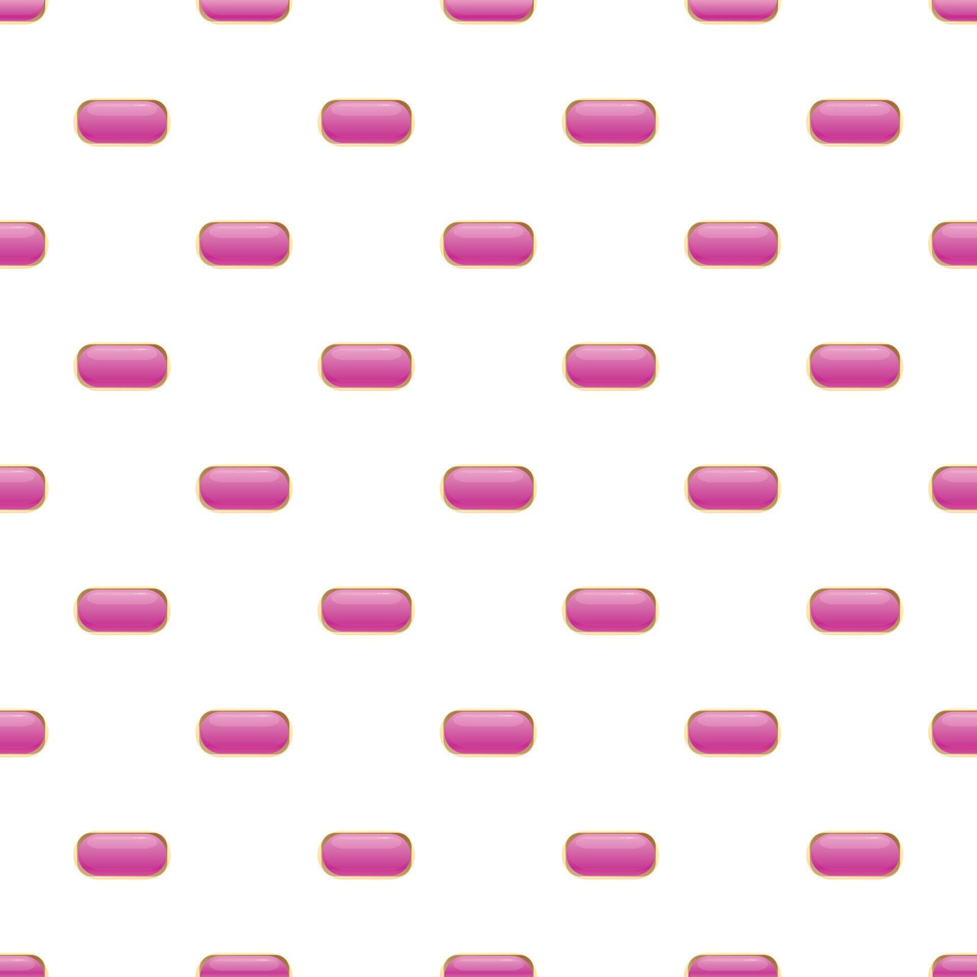Repeating pink glossy rectangular web buttons pattern 80708585 Vector ...