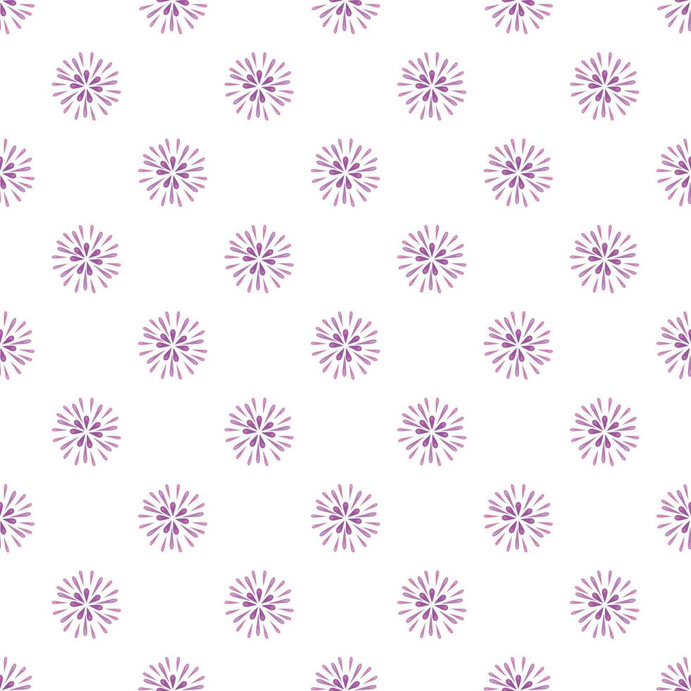 Floral abstract seamless pattern with pink elements 80708641 Vector Art ...