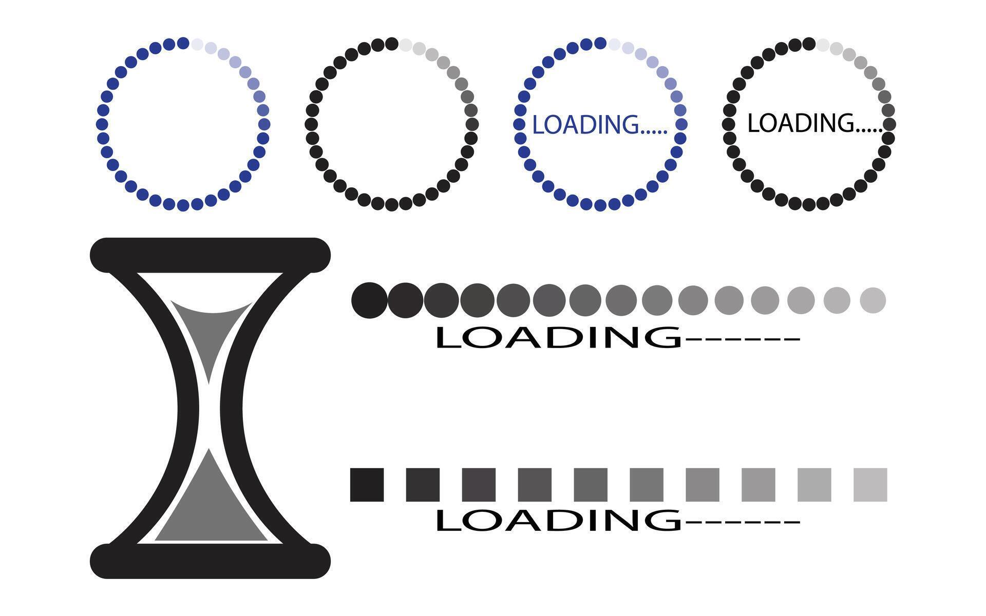 Download loading elements collection progress bar 80829754 Vector Art ...