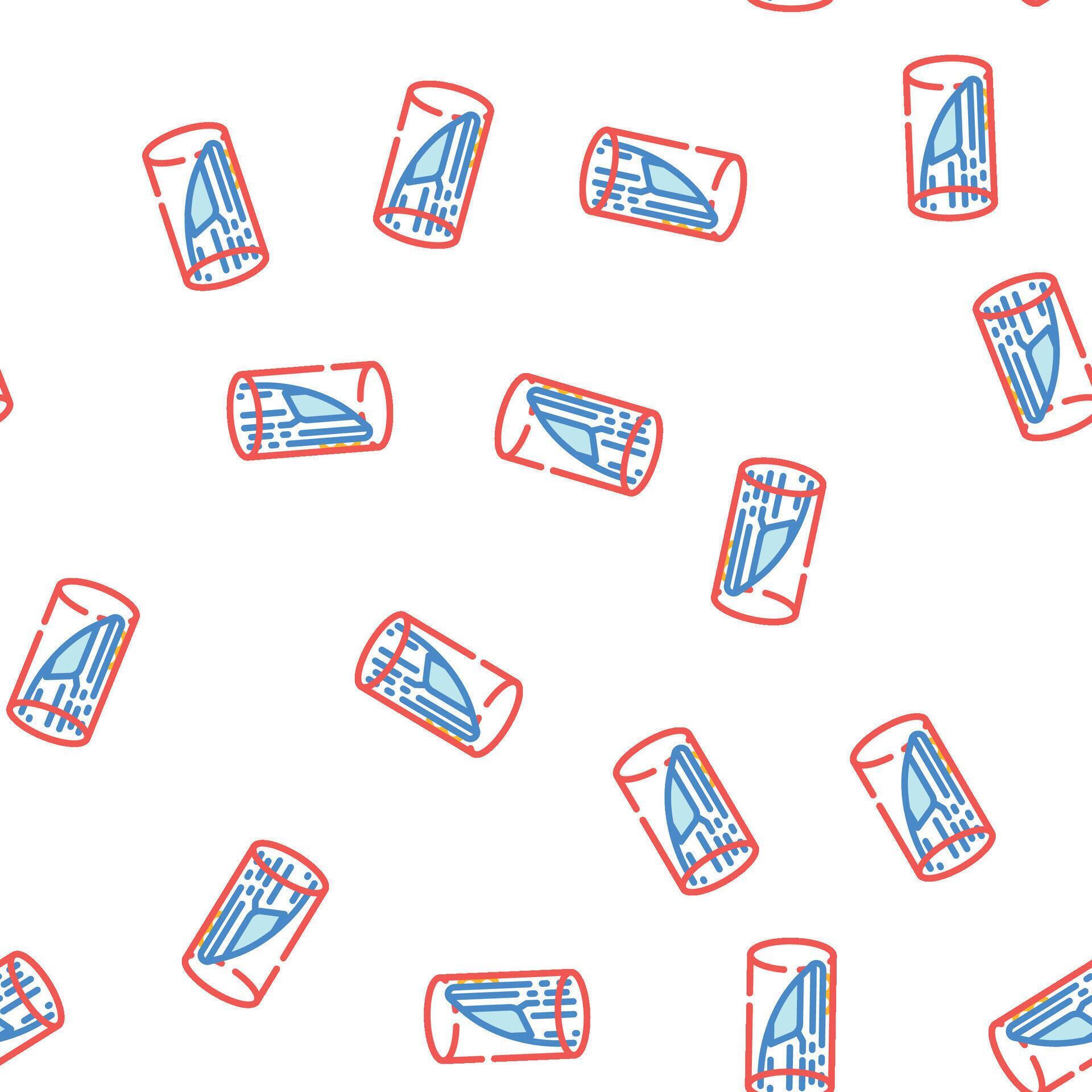 Rail Like Patterns hyperloop railway seamless styles pattern 81203038 Vector Art at Vecteezy