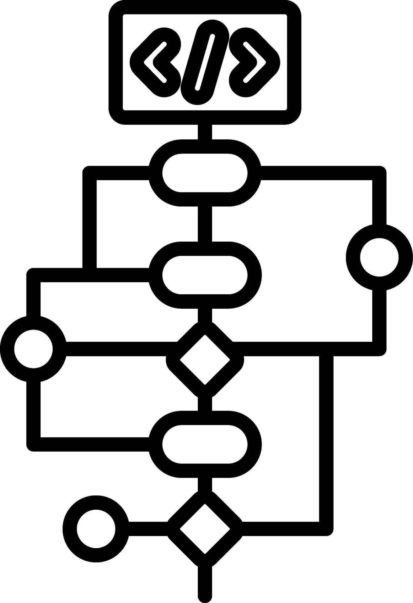 Algorithm Structured Logic Process Solving Complex Challenges 81994881 ...
