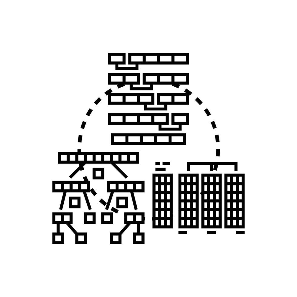 Bubble variants sort algorithm visualizing data organization process vector