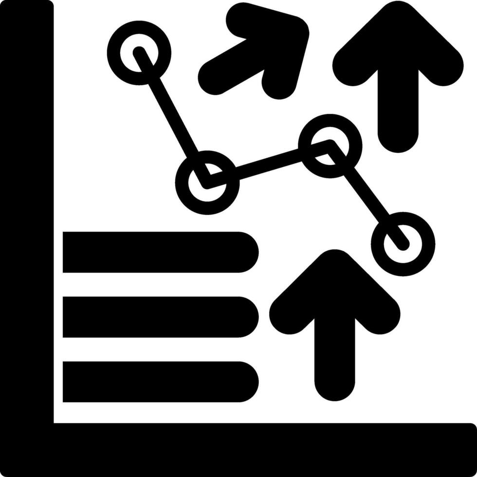 Graph Icon Vector Ico Graph Scalable Artwork for Website Interfaces Solid 87972727 Vector Art ...