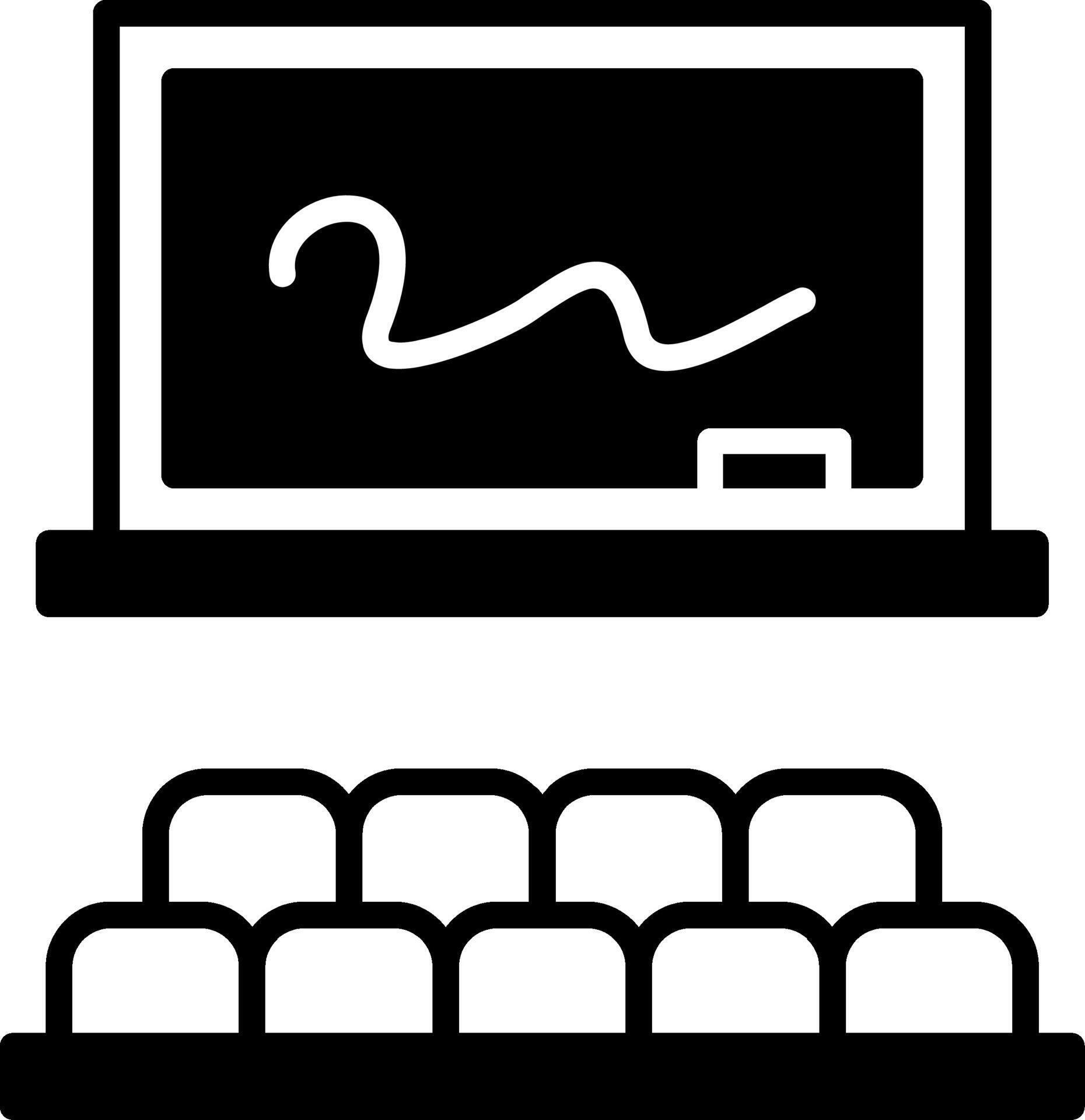 Classroom Semi Solid Icon Learning Environment 88446903 Vector Art at ...
