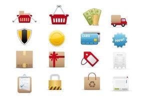 E-Comercio Vector Icon Pack