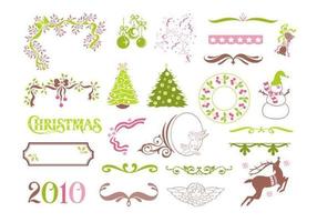 Christmas Vector Elements Pack 