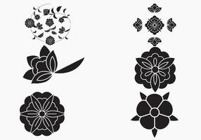 Fancy Flowers Vector Pack