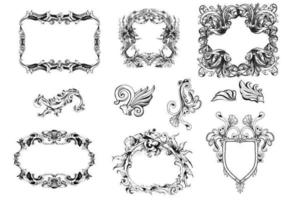 Victorian Frames Vector Pack