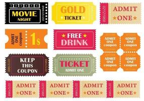 Tickets Vector Pack