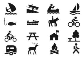 Recreation Icons Vector Pack