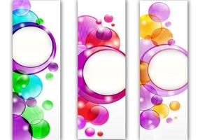 Bubble Header Vector Pack 