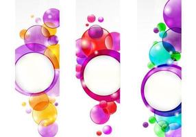 Bubble Header Vector Pack 