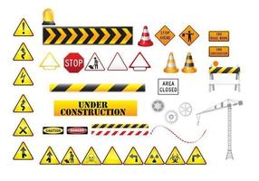 Under Construction Vector Pack