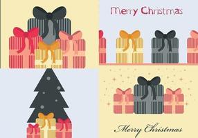 Christmas Present Vector Wallpaper Pack