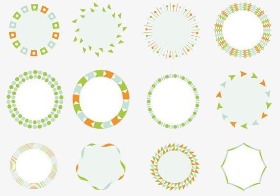 Funky Frames Vector Pack