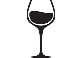 Wine Glass Vector 